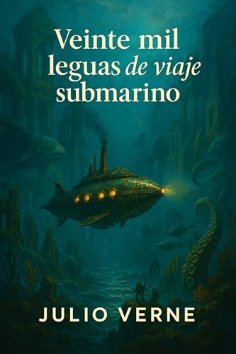 Veinte mil leguas de viaje submarino book cover
