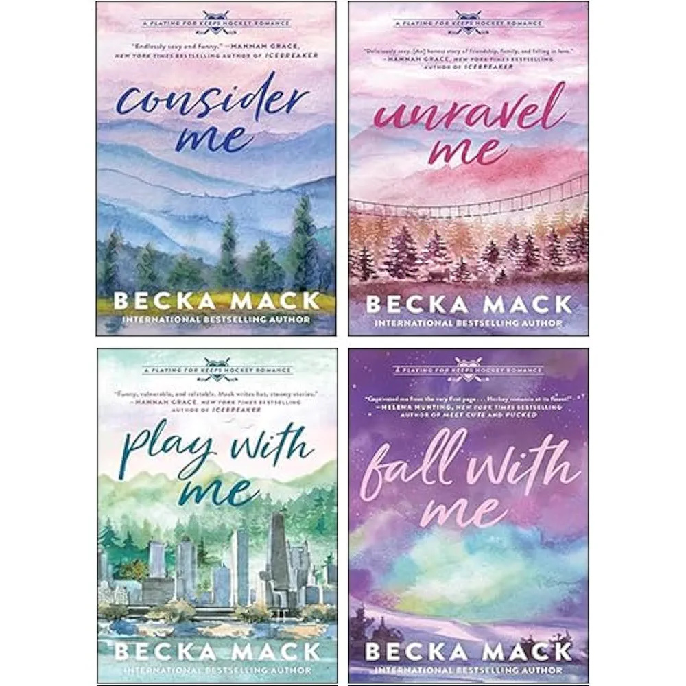Playing For Keeps Series By Becka Mack 4 Books Collection Set book cover