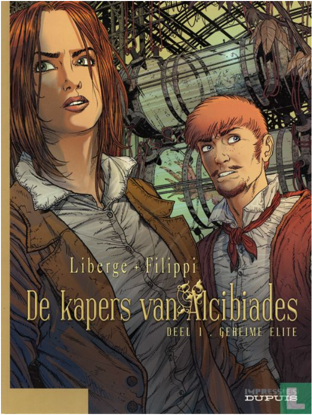 Les corsaires d'Alcibiade book cover 1