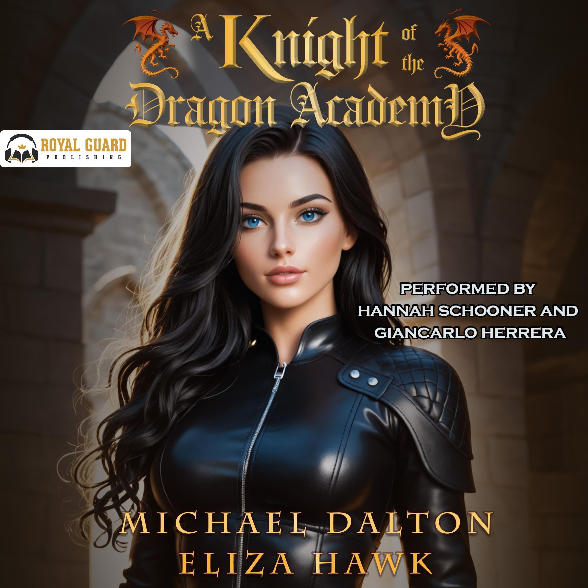 A Knight of the Dragon Academy book cover