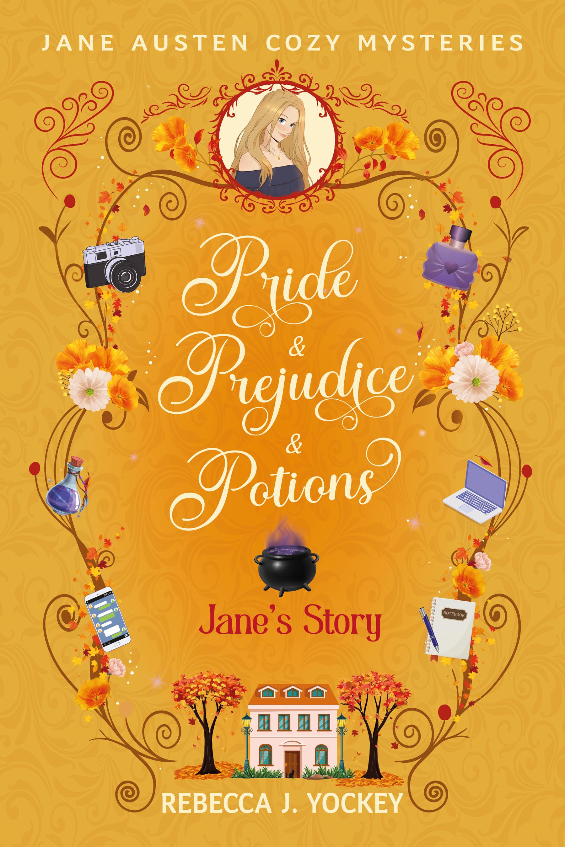 Jane Austen Cozy Mysteries: Pride & Prejudice & Potions book cover 3