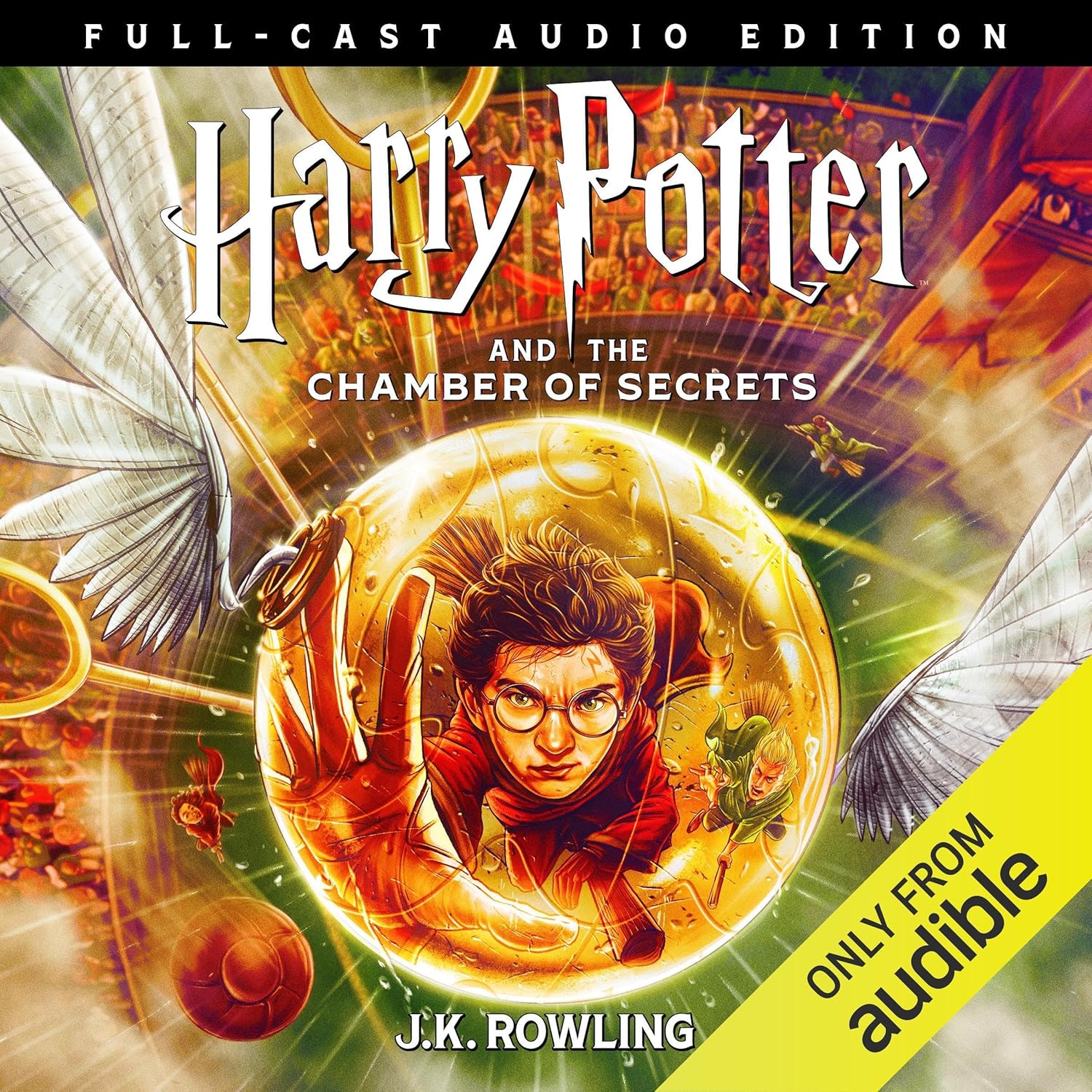 Harry Potter and the Chamber of Secrets book cover