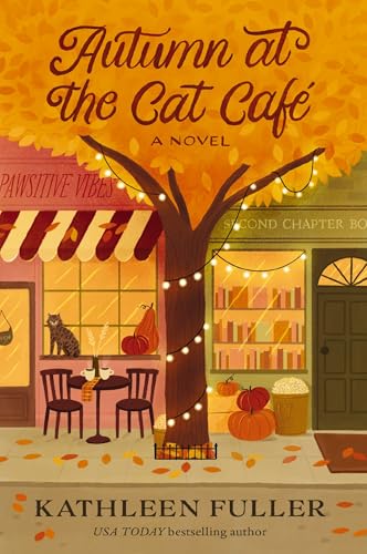 Autumn at the Cat Cafe book cover