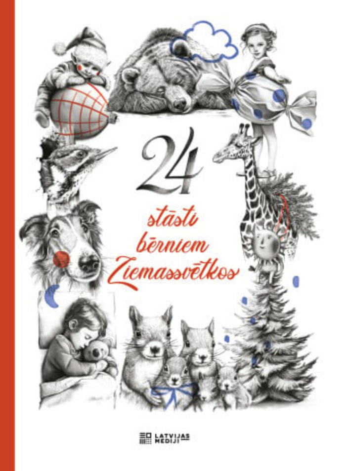 24 stāsti bērniem Ziemassvētkos book cover