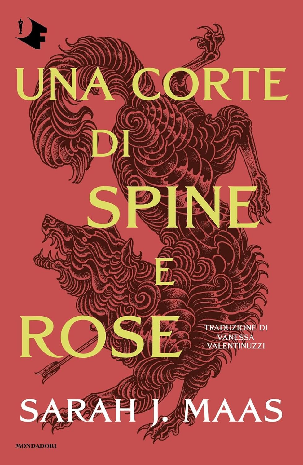 Una corte di spine e rose book cover