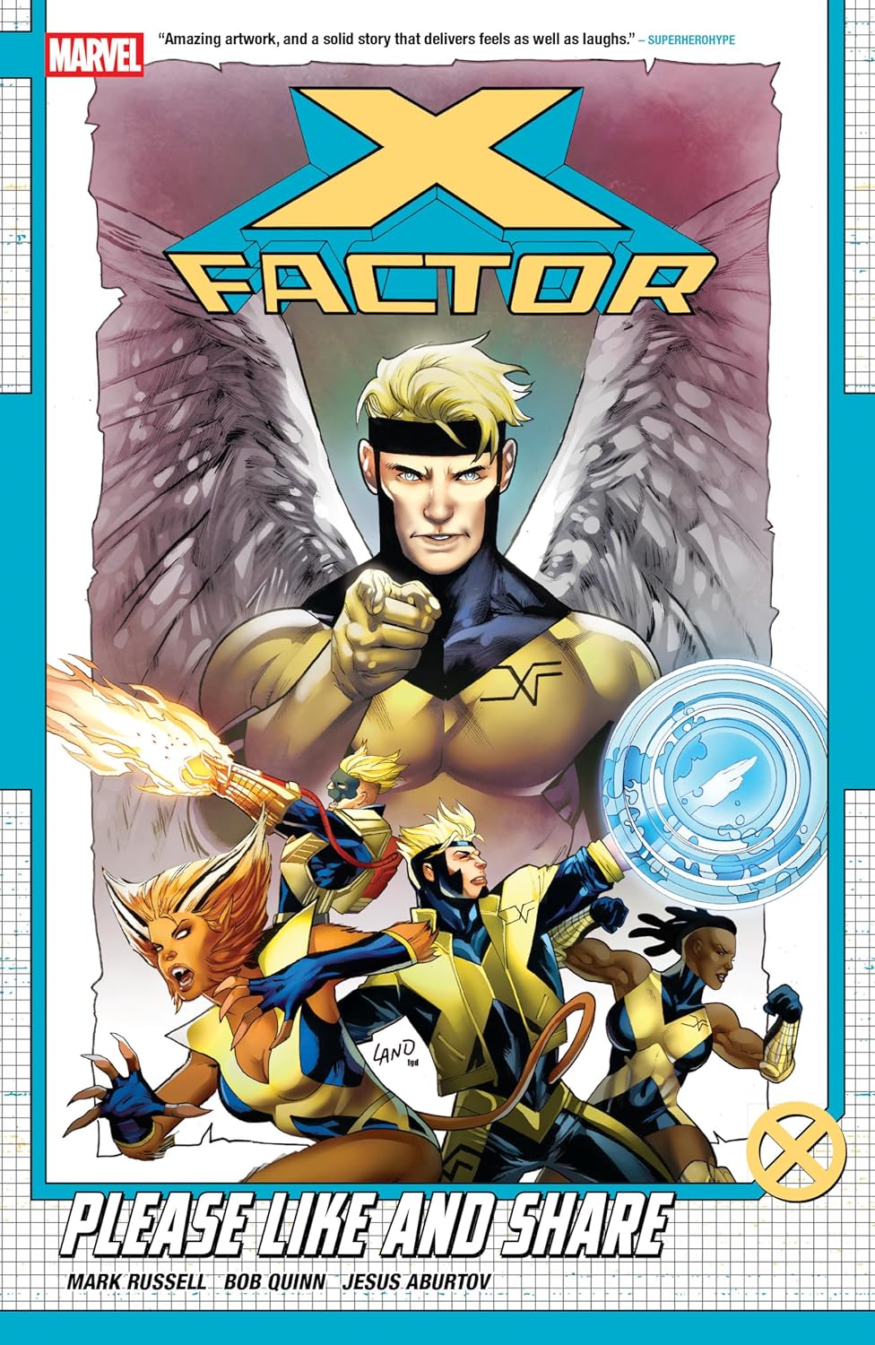 X-Factor (2024) book cover 1