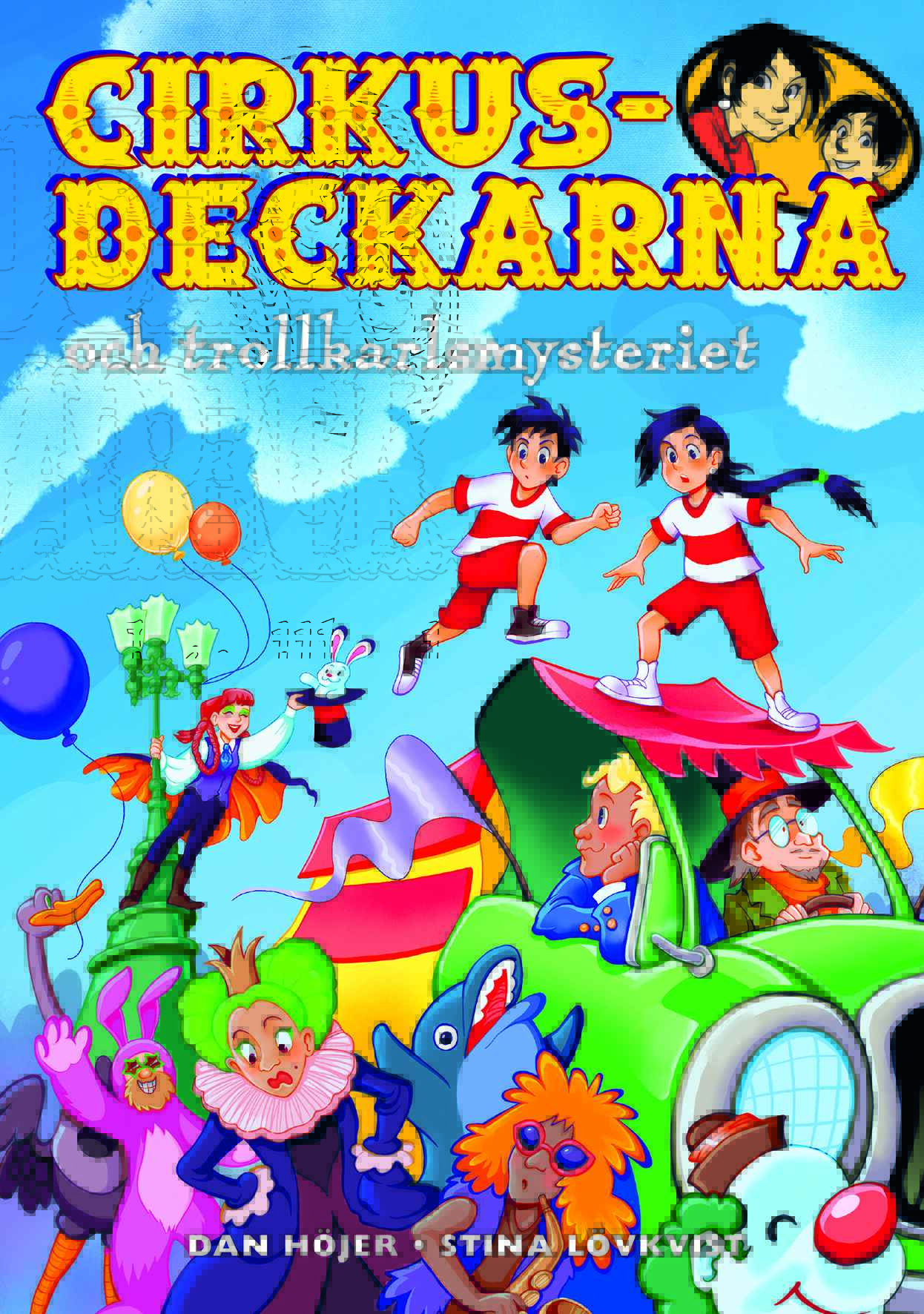 Cirkusdeckarna och trollkarlsmysteriet book cover