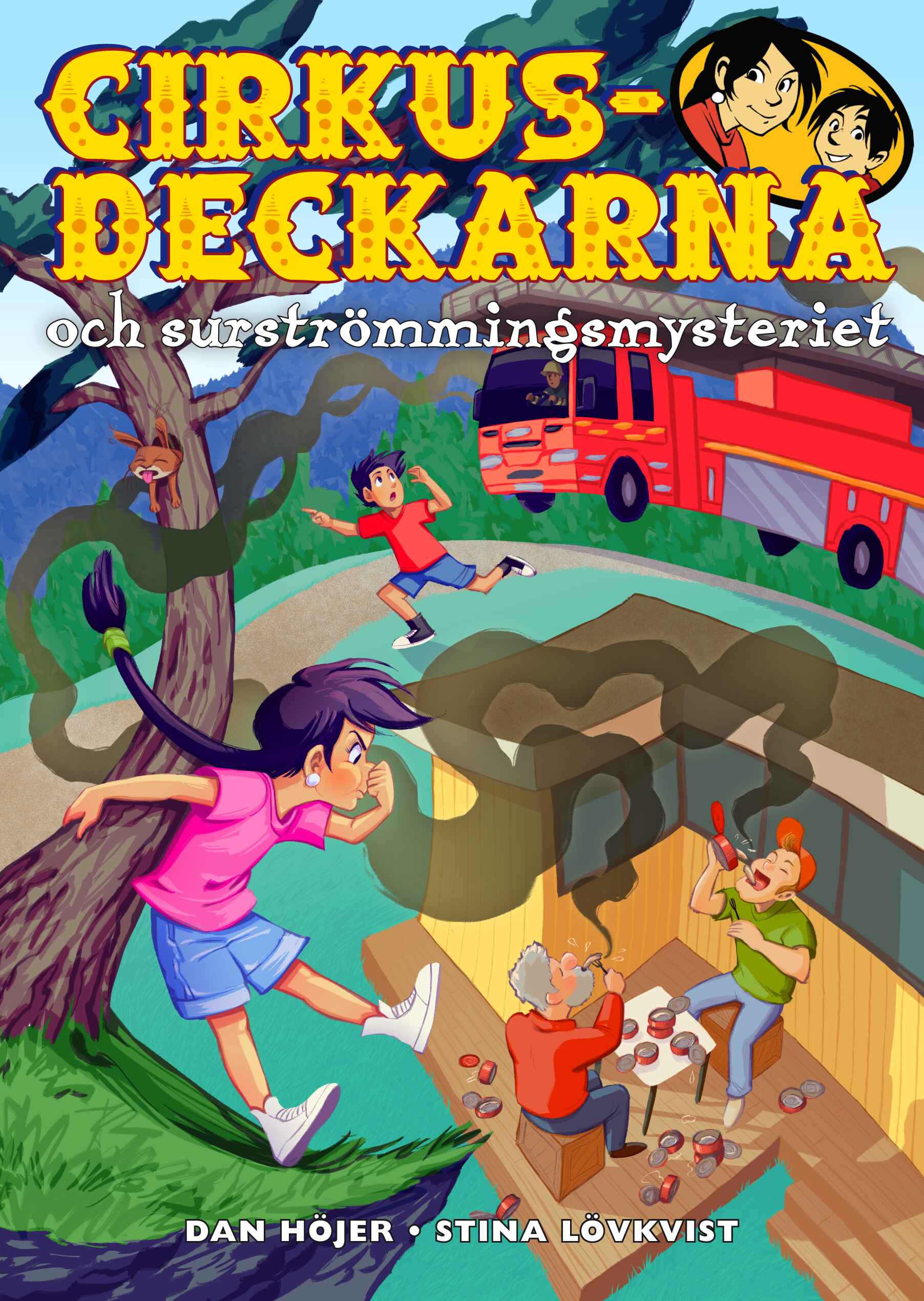Cirkusdeckarna och surströmmingsmysteriet book cover