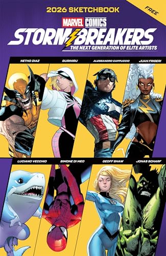 Stormbreakers 2026 Sketchbook book cover