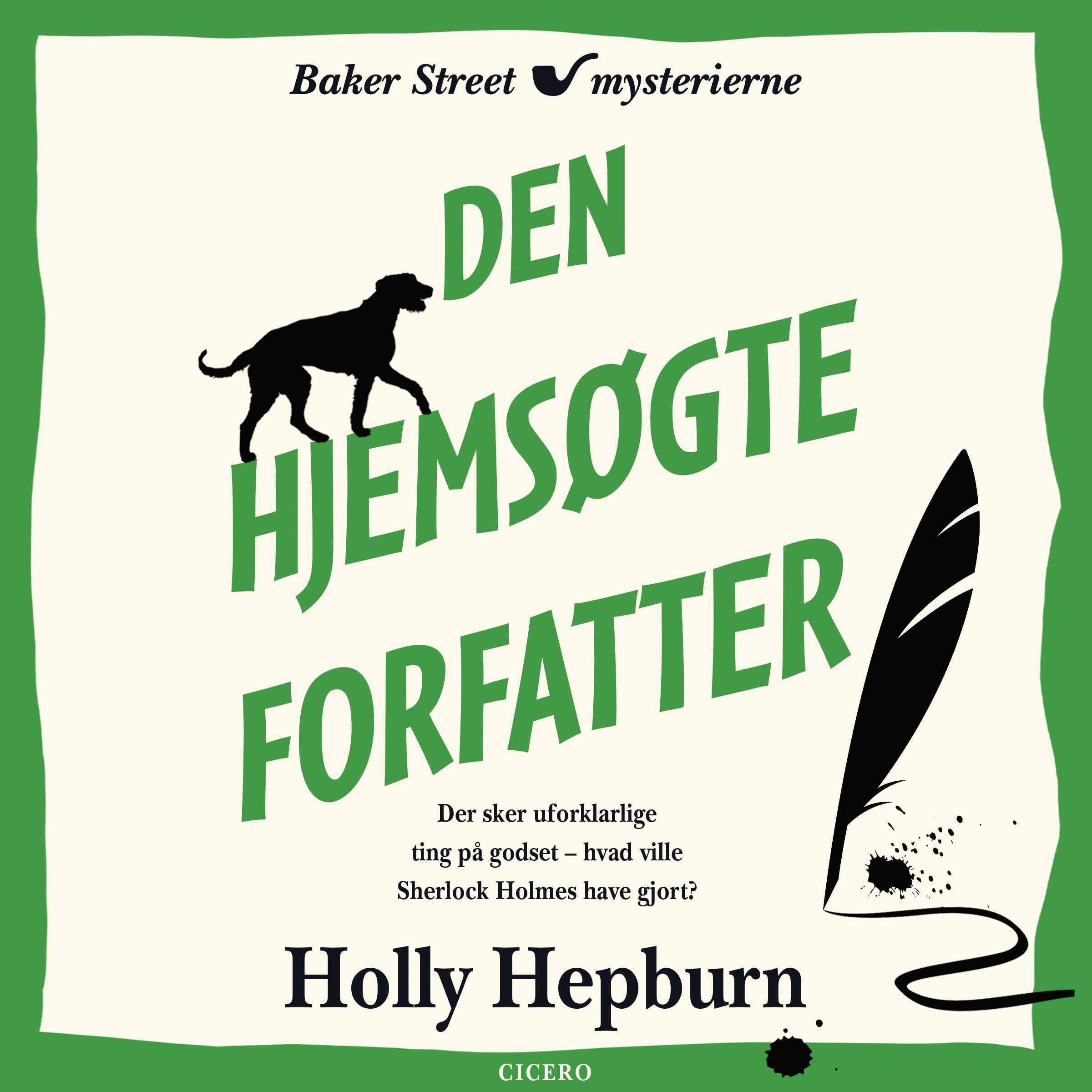 Den Hjemsøgte Forfatter book cover