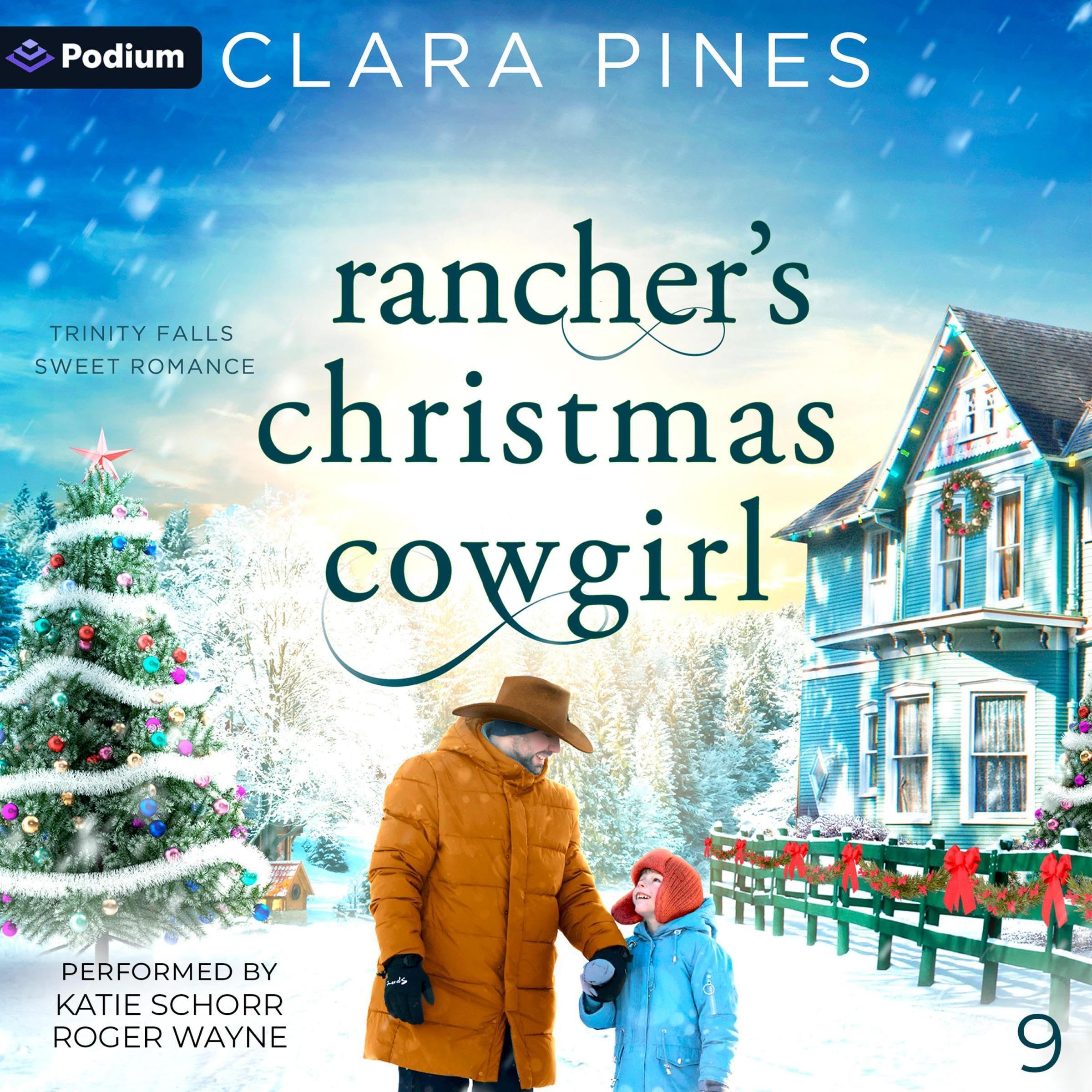 Rancher's Christmas Cowgirl book cover