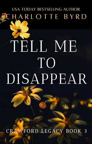 Tell Me to Disappear book cover