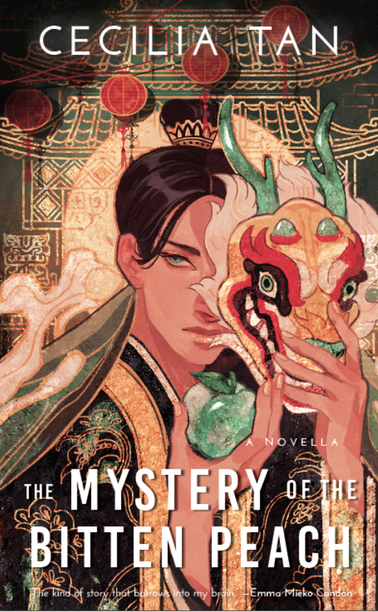 The Mystery of the Bitten Peach book cover