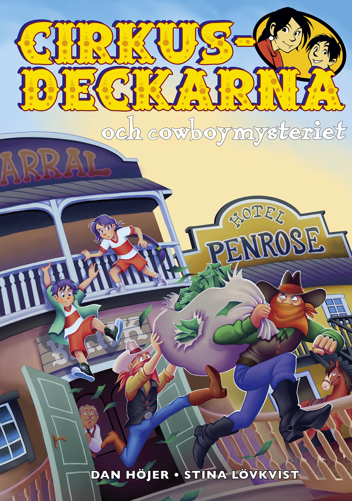 Cirkusdeckarna och cowboymysteriet book cover