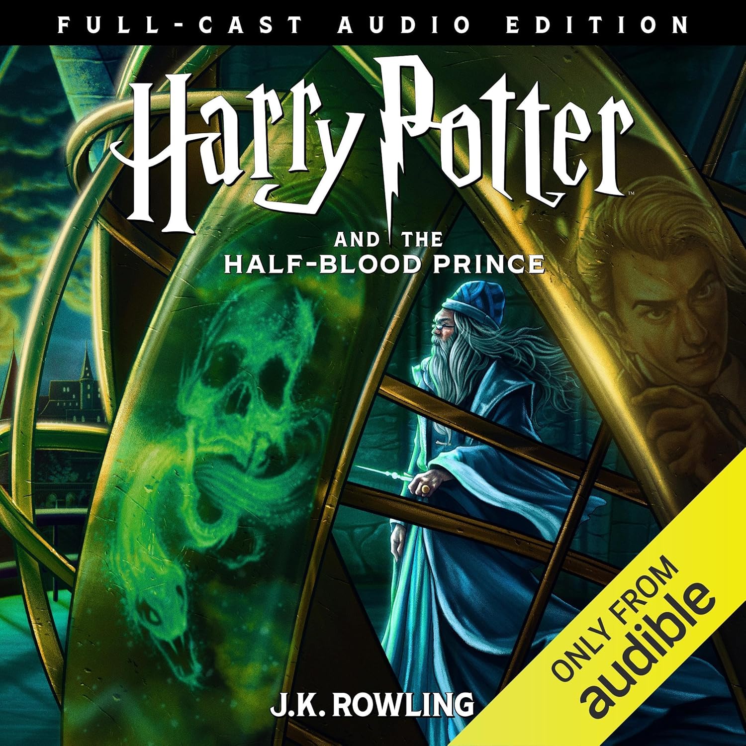 Harry Potter and the Half-Blood Prince (Full-Cast Edition) book cover