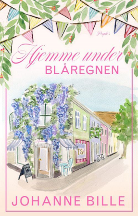 Hjemme under blåregnen book cover