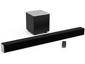 Vizio SB3821-C6C 38″ 2.1-Channel Soundbar System with Wireless Subwoofer