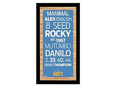 Denver Nuggets 9.5" x 19" Sign