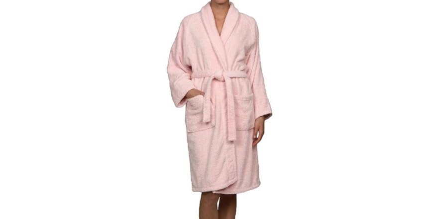 100% Combed Cotton Terry Cloth Robe