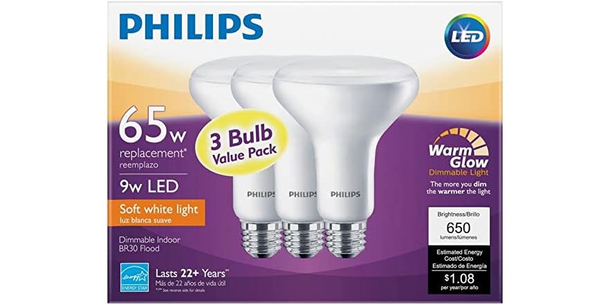 Philips Soft White Bulb with Warm Glow