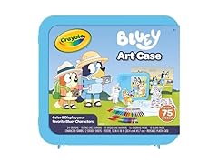 Crayola Bluey Create & Color Art Case (75+pcs)