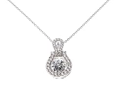 Swarovski CZ Door Knocker Pendant