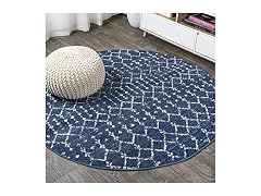 JONATHAN Y Boho Vintage Diamond Rug 5ft