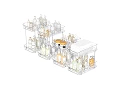 incostar 2 Tier Pull-Out Storage Organizer, 4PK