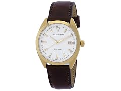 Movado Men's Heritage Datron Yellow Gold Watch
