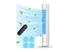 MYICY Evaporative Air Cooler, 35in, 3 speed