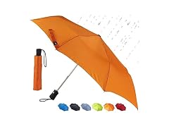 Lewis N. Clark Travel Umbrella, Orange