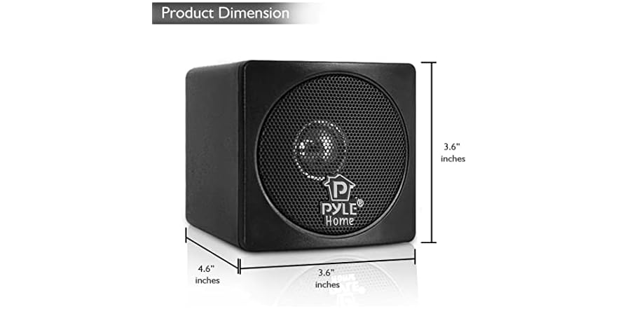 Computer Speaker Pyle Homeu00ae 3