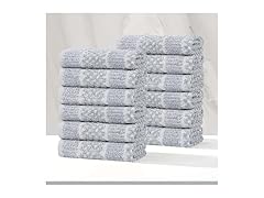 Superior 12PC Naples Face Towels