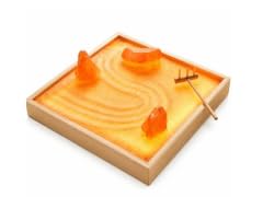 5.75 x 5.75" Himalayan Salt Rock Zen Garden Kit with Light