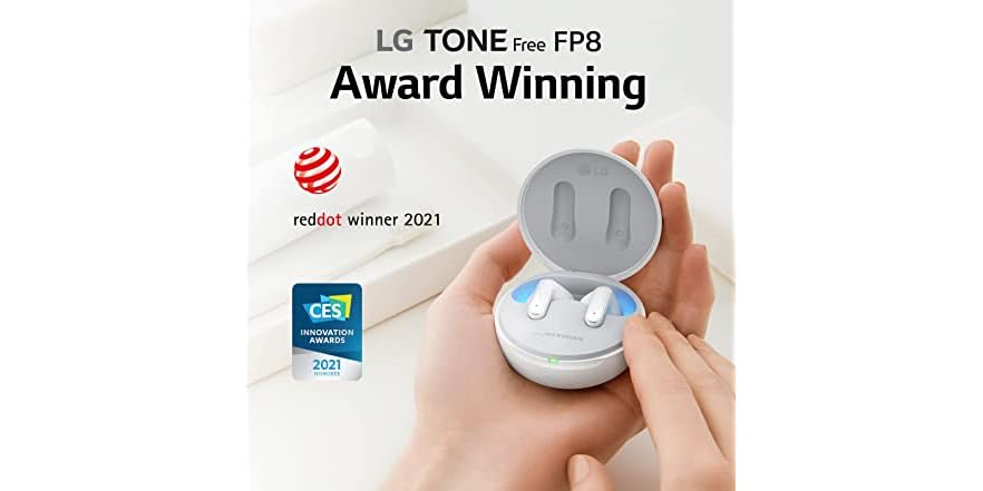 LG Tone Free Noise Cancelling Wireless Buds