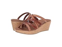 Skechers Women's Beverlee-Tiger Posse Wedge Sandal