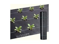 KING BIRD Weed Barrier Fabric 4ft x 300ft