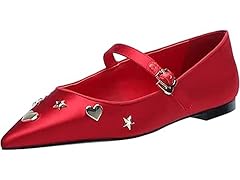 Karl Lagerfeld Women's Flat Red (6)