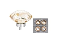 Amber Blossom Decorative Drawer Knobs