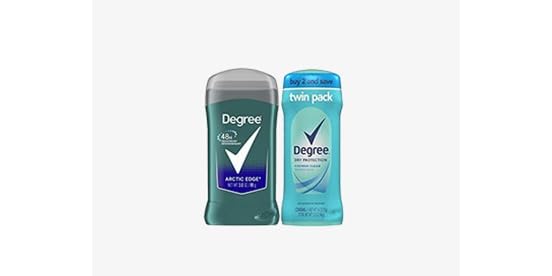 New Woot Customers: Degree Women's Shower Clean Dry Deodorant $1.49, Degree Men's Original Deodorant $1.49 + Free S&H w/ Prime