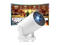 ClokoWe Projector with Wifi Bluetooth