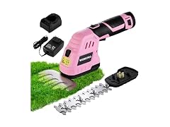 WORKPRO WORKPRO 12V Pink Cordless Grass Shear