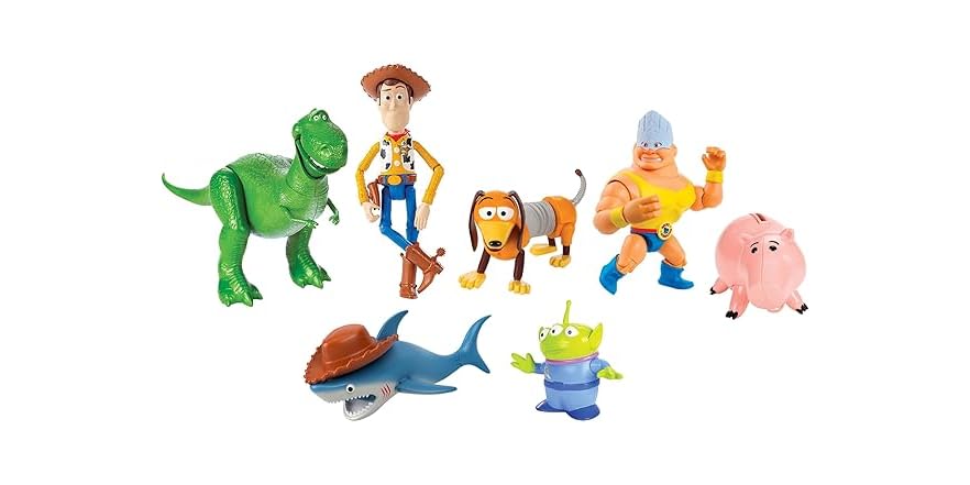 Pixar Toy Story Set of 7 Action Figures