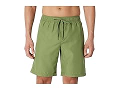 AE Mens 9in QuickDry Swim Trunk (Olive)