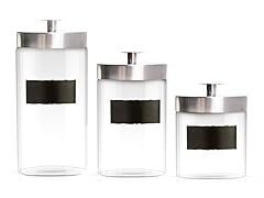 Chalkboard Canisters-Set of 3-3Colors