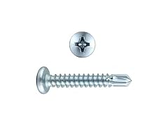  #14x1 TEK Screws SS Grade 410 100Pcs