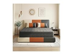 UNZIPE 12 Inch King Mattress, Medium Firm