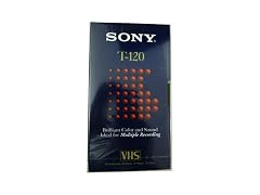 SONY ES T-120 Dynamicron Blank VHS Tape