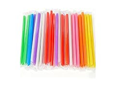 300 Individually Wrapped Boba Straws
