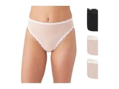B.tempt'd Women (XL) Inspired Eyelet Hi Leg Brief
